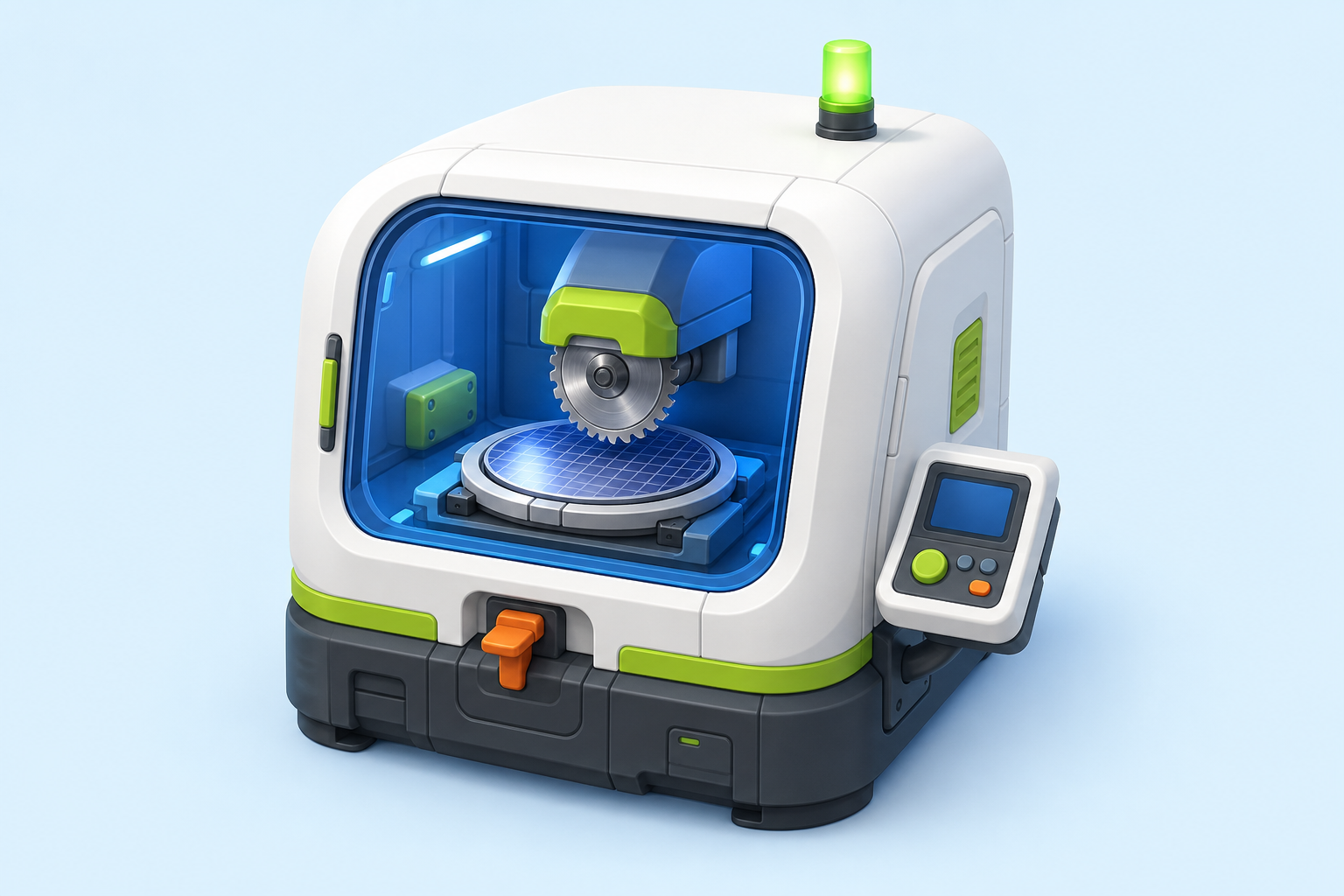 Dicing Saw reference render